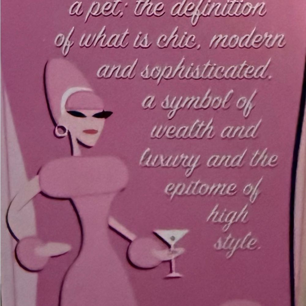 Pink Poodle Noddler Action Figure - Picture 4 of 4